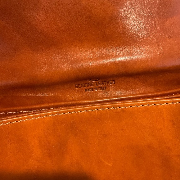 GENUINE LEATHER MADE IN ITALY CROSSBODY BAG - Picture 14 of 15